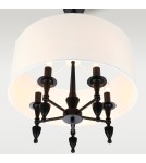 Cosmolight Lampa wisząca AUSTIN P05203BK-WH Czarny Cosmolight Lampa wisząca AUSTIN P05203BK-WH Czarny