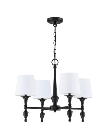 Cosmolight Lampa wisząca AUSTIN P04166BK-WH Czarny - produkt 2