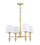 Cosmolight Lampa wisząca AUSTIN P04159BR-WH Mosiądz Cosmolight Lampa wisząca AUSTIN P04159BR-WH Mosiądz
