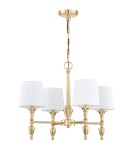 Cosmolight Lampa wisząca AUSTIN P04142AU-WH Złoty Cosmolight Lampa wisząca AUSTIN P04142AU-WH Złoty