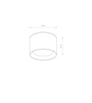 Oprawy sufitowe hermetyczne - Nowodvorski BOL IP54 Spot Natynkowa Max moc 12W only LED GX53 Biały 10483 - product 5