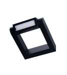 Azzardo FRAME WALL BK Lampa Ścienna/Kinkiet IP65 Czarny Mat AZ4308 Azzardo FRAME WALL BK Lampa Ścienna/Kinkiet IP65 Czarny Mat AZ4308