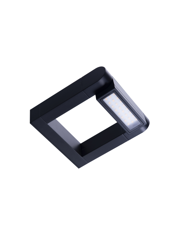 Azzardo FRAME WALL BK Lampa Ścienna/Kinkiet IP65 Czarny Mat AZ4308 Azzardo FRAME WALL BK Lampa Ścienna/Kinkiet IP65 Czarny Mat AZ4308