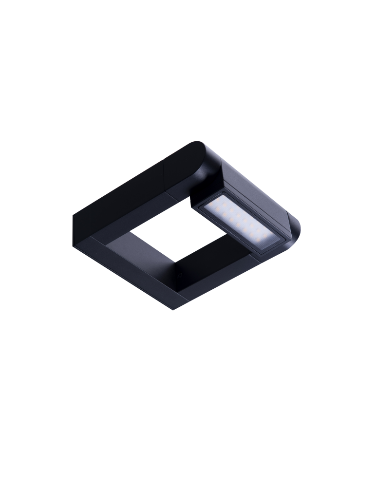 Azzardo FRAME WALL BK Lampa Ścienna/Kinkiet IP65 Czarny Mat AZ4308 Azzardo FRAME WALL BK Lampa Ścienna/Kinkiet IP65 Czarny Mat AZ4308