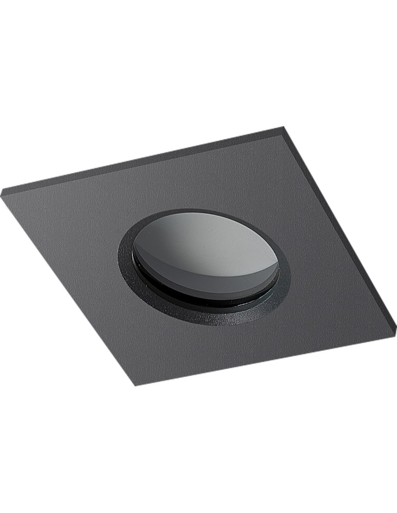 Azzardo IKA S IP65 DGR Lampa Podtynkowa IP65 Ciemny Szary AZ4231
