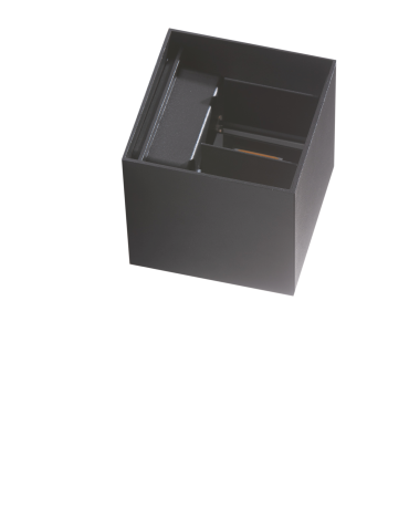 Azzardo GAMBINO 4000K DGR Lampa Ścienna/Kinkiet IP54 Ciemny Szary AZ4471 - produkt 2