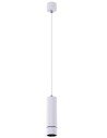 Azzardo GALILEO 1 PENDANT WH Lampa Wisząca Biały AZ4068