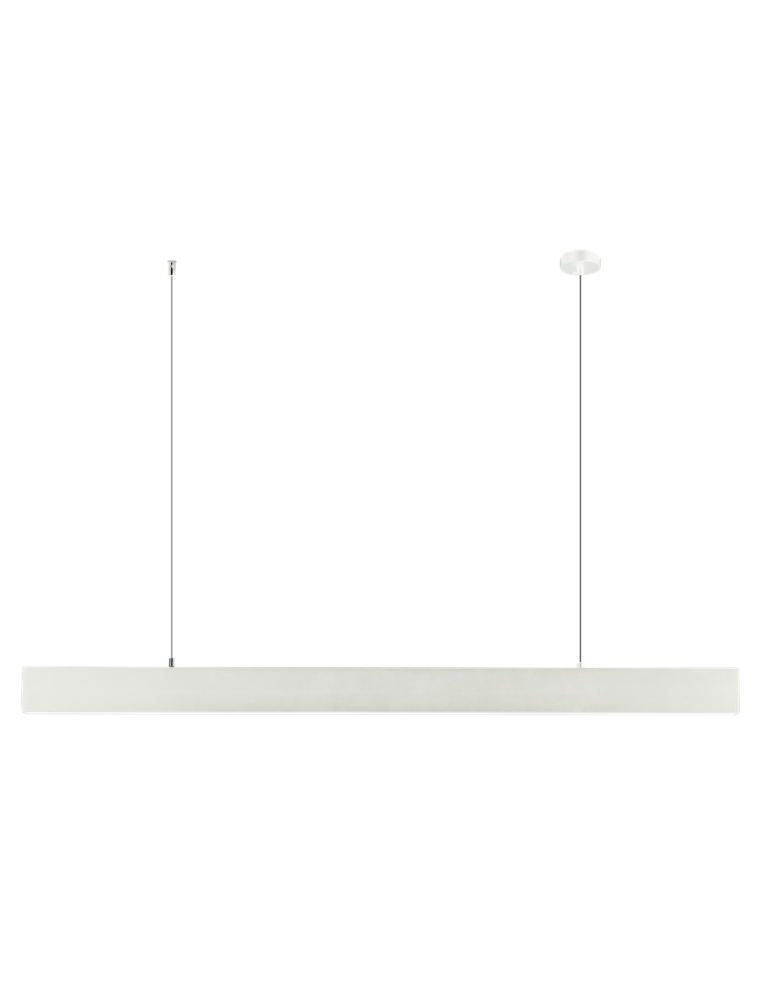 Lampy wiszące nad biurko - Azzardo LINNEA 112 PENDANT CCT WH Lampa Wisząca Biały AZ4570 - product kolory-swiatla.pl 3