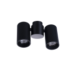 Reflektory sufitowe - Azzardo MAKALU 2 BK Lampa Natynkowa Czarny AZ4212 - product 1