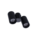 Reflektory sufitowe - Azzardo MAKALU 2 BK Lampa Natynkowa Czarny AZ4212 - product 2