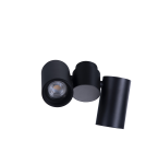 Reflektory sufitowe - Azzardo MAKALU 2 BK Lampa Natynkowa Czarny AZ4212 - product 5