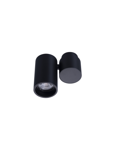 Azzardo MAKALU 1 BK Lampa Natynkowa Czarny AZ4210