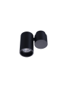 Azzardo MAKALU 1 BK Lampa Natynkowa Czarny AZ4210