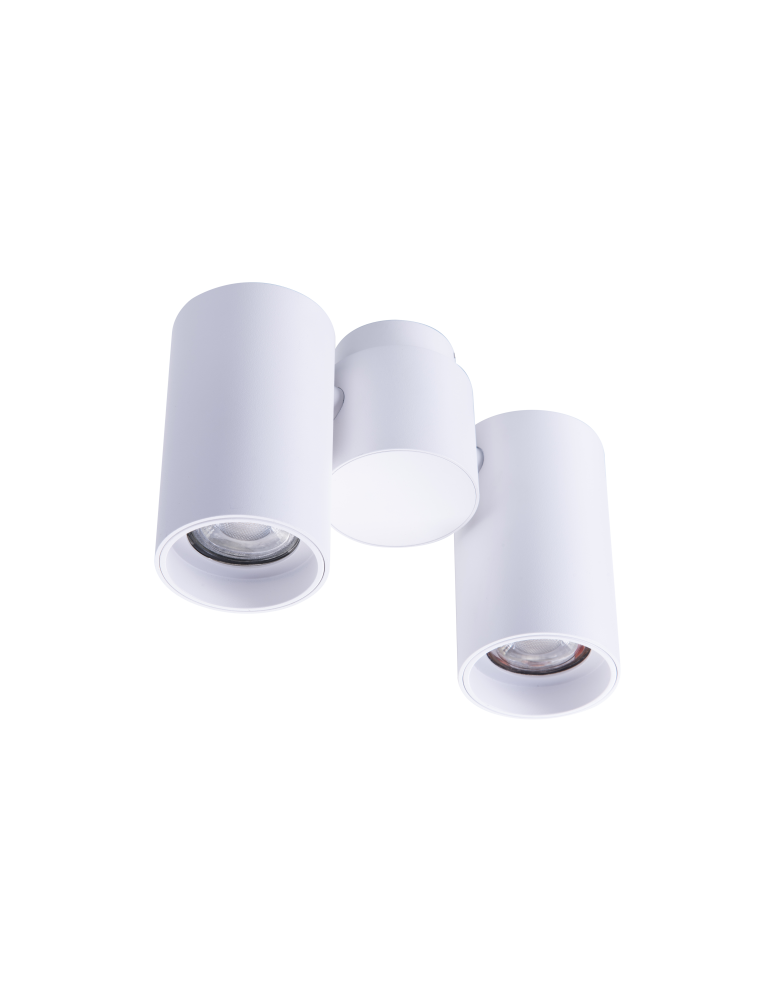 Azzardo MAKALU 2 WH Lampa Natynkowa Biały AZ4213