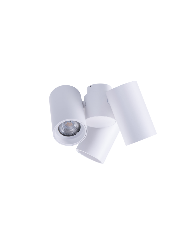 Azzardo MAKALU 3 WH Lampa Natynkowa Biały AZ4215