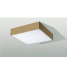 Plafony z pilotem - Azzardo MONZA S 40 CCT + REMOTE CONTROL (CHA) Lampa Natynkowa Szampański AZ4774 - product 1