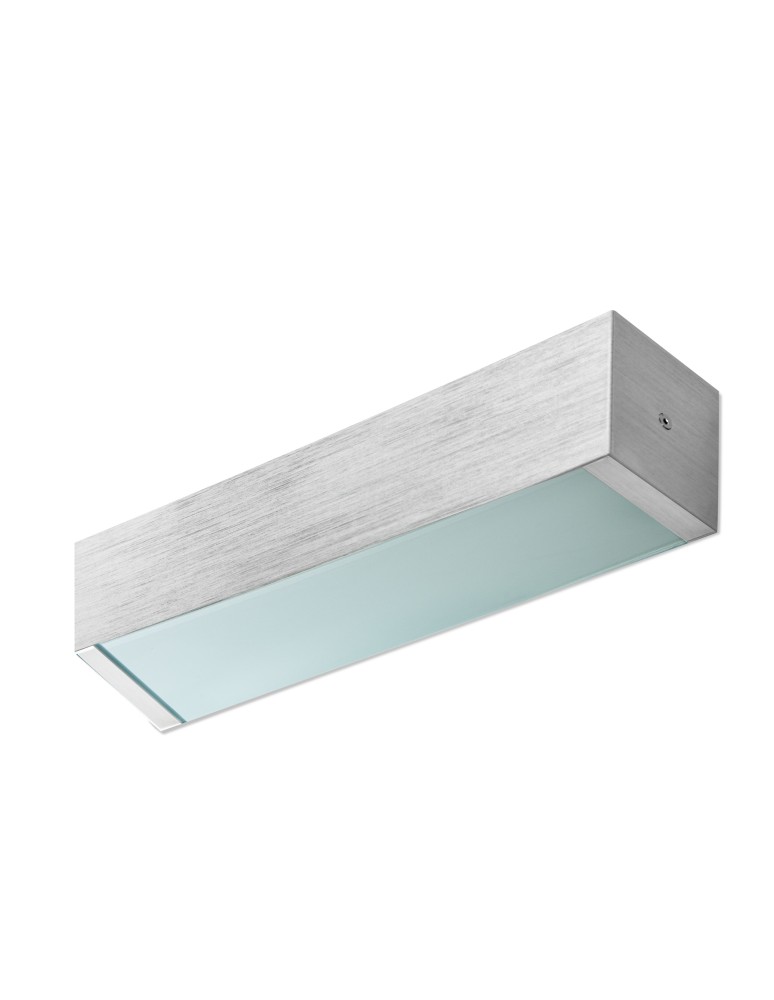 Kinkiety - Azzardo ARCHO 2B CHROME 1x2G11 Ścienna Chrom/Biały AZ0327 - produkt kolory-swiatla.pl 1