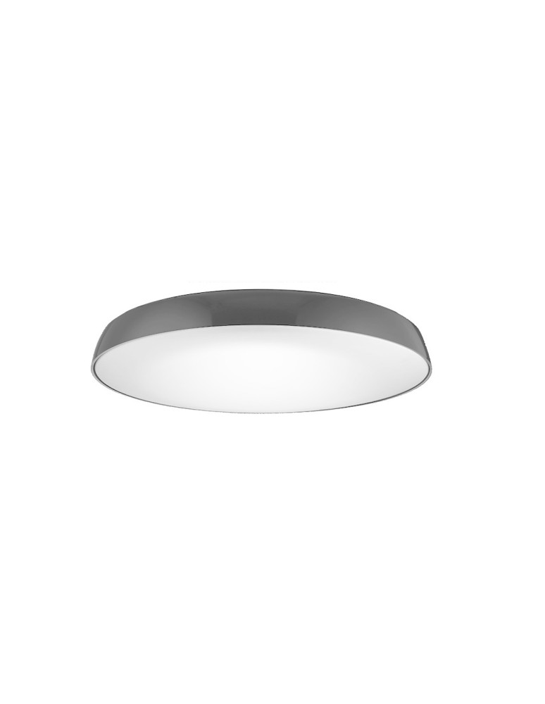 Plafony okrągłe - Azzardo CORTONA 41 4000K GREY 1xLED Sufitowa Szary AZ2733 - product kolory-swiatla.pl 3