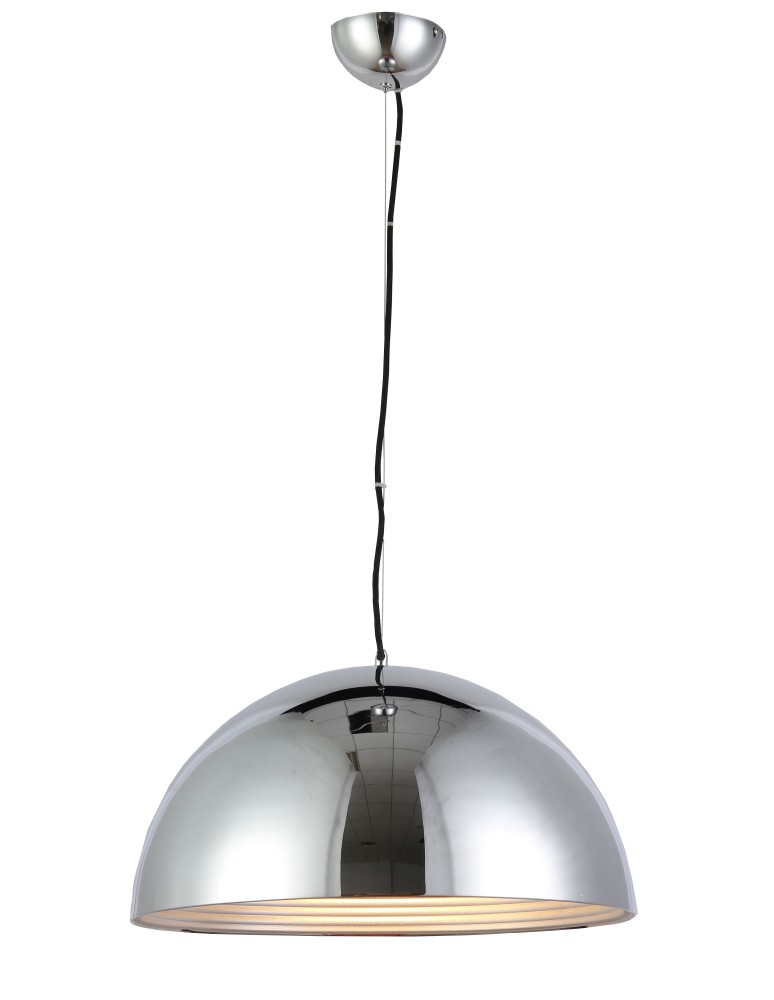 Lampy wiszące - Azzardo MODENA 40 CHROME 1xE27 Wisząca Chrom AZ1400 - produkt kolory-swiatla.pl 1