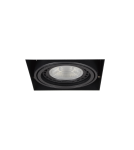 Lampy podtynkowe bezramkowe - trimless - Azzardo NOVA GIPS BLACK/BLACK 1xES111 Wpuszczana Czarny AZ2872 - product 1
