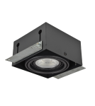 Lampy podtynkowe bezramkowe - trimless - Azzardo NOVA GIPS BLACK/BLACK 1xES111 Wpuszczana Czarny AZ2872 - product 2