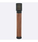 Lampy ogrodowe stojące - Norlys Alta 85cm 1xE27 IP65 drewno malowane/Czarny Stojąca 1440B - product 1