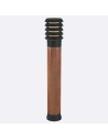 Norlys Alta 85cm 1xE27 IP65 drewno malowane/Czarny Stojąca 1440B