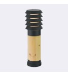 Lampy ogrodowe stojące - Norlys Alta 49cm 1xE27 IP65 drewno impregnowane/Czarny Stojąca 1453B - product 1