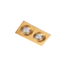 Lampy podtynkowe kwadratowe - Azzardo CARO 2S GO Oprawa Wpustowa/Podtynkowa AZ5426 - product 1