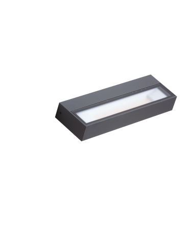 Azzardo CASOLA DGR Lampa Ścienna/Kinkiet IP54 Ciemny Szary AZ4356