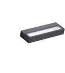 Kinkiety zewnętrzne - Azzardo CASOLA DGR Lampa Ścienna/Kinkiet IP54 Ciemny Szary AZ4356 - product 2