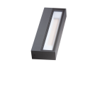 Kinkiety zewnętrzne - Azzardo CASOLA DGR Lampa Ścienna/Kinkiet IP54 Ciemny Szary AZ4356 - product 4