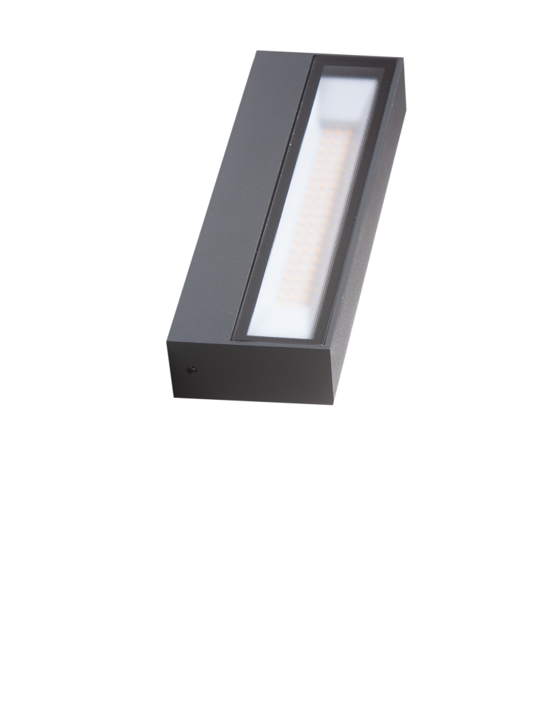 Azzardo CASOLA DGR Lampa Ścienna/Kinkiet IP54 Ciemny Szary AZ4356