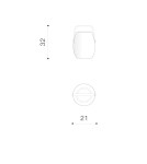 Głośniki z oświetleniem - Azzardo BOOMBOX MEDIUM Głośnik IP44 Biały AZ4664 - product 6