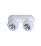 Azzardo OJOS 2 WH Lampa Natynkowa Biały AZ4198 Azzardo OJOS 2 WH Lampa Natynkowa Biały AZ4198
