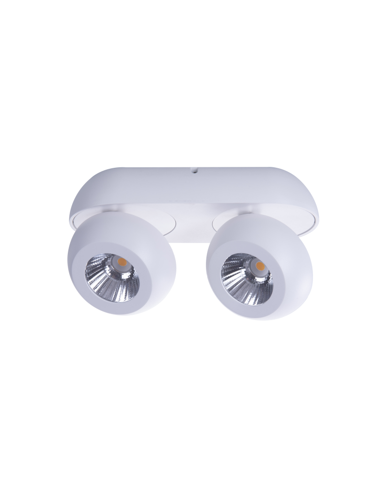 Azzardo OJOS 2 WH Lampa Natynkowa Biały AZ4198 Azzardo OJOS 2 WH Lampa Natynkowa Biały AZ4198