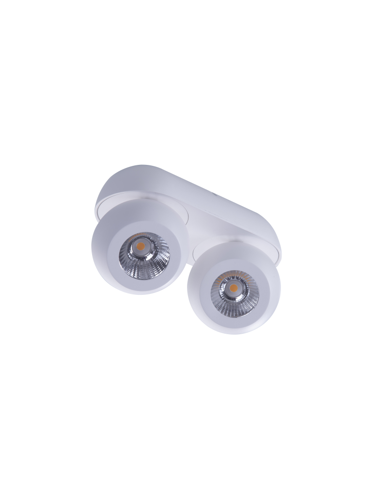 Azzardo OJOS 2 WH Lampa Natynkowa Biały AZ4198 Azzardo OJOS 2 WH Lampa Natynkowa Biały AZ4198