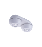 Azzardo OJOS 2 WH Lampa Natynkowa Biały AZ4198 Azzardo OJOS 2 WH Lampa Natynkowa Biały AZ4198