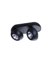 Azzardo OJOS 2 BK Lampa Natynkowa Czarny AZ4199