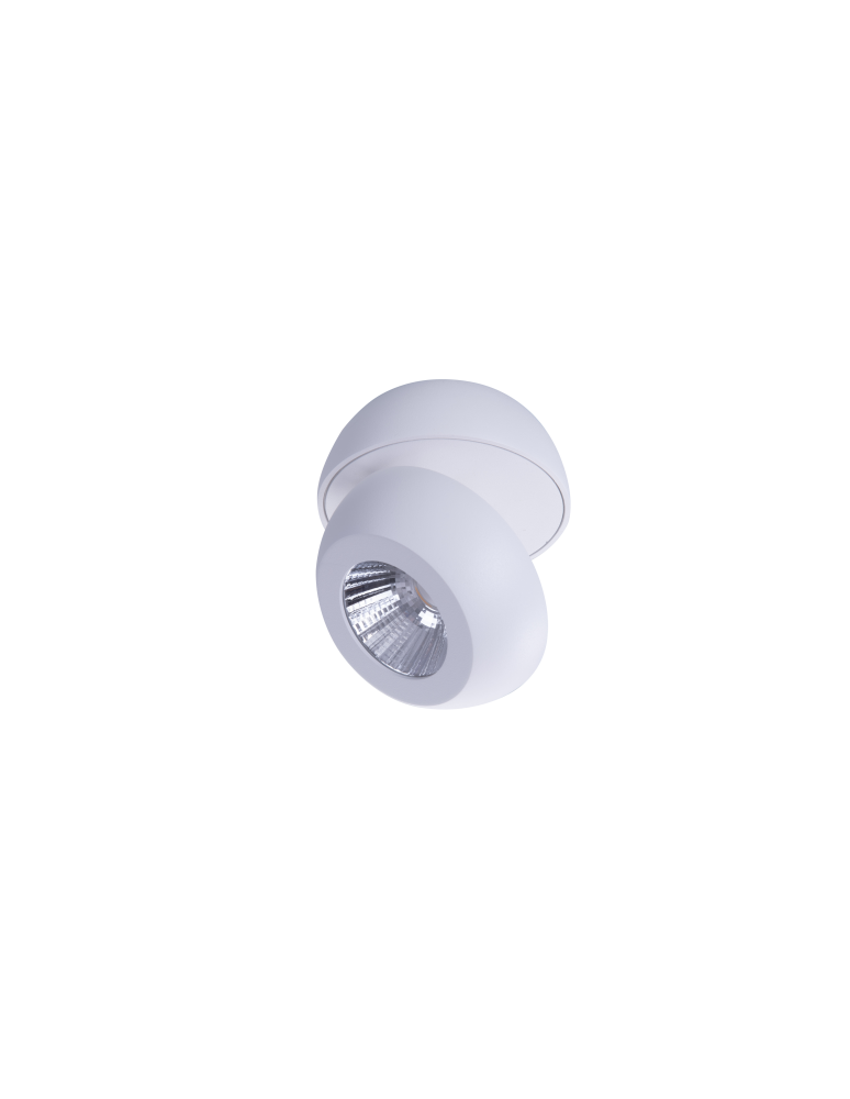Azzardo OJOS 1 WH Lampa Natynkowa Biały AZ4196 Azzardo OJOS 1 WH Lampa Natynkowa Biały AZ4196