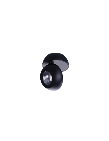 Azzardo OJOS 1 BK Lampa Natynkowa Czarny AZ4197