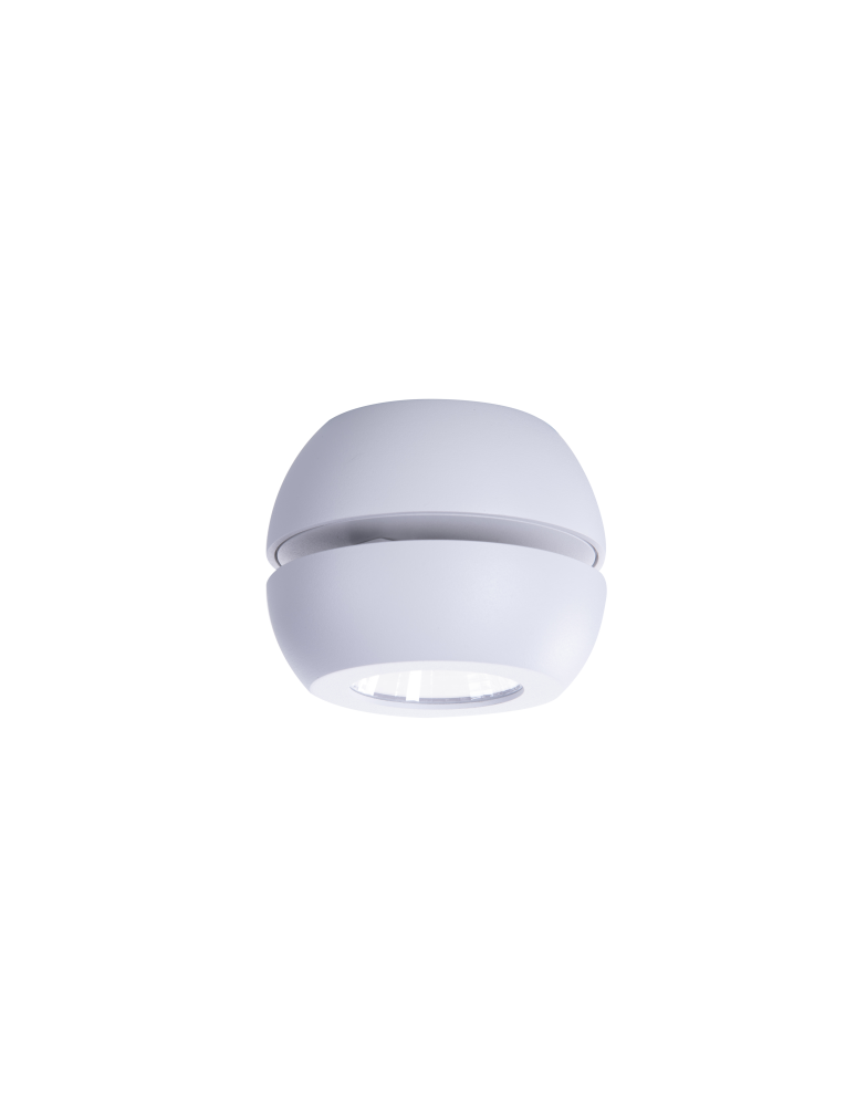 Azzardo OJOS 1 WH Lampa Natynkowa Biały AZ4196 Azzardo OJOS 1 WH Lampa Natynkowa Biały AZ4196