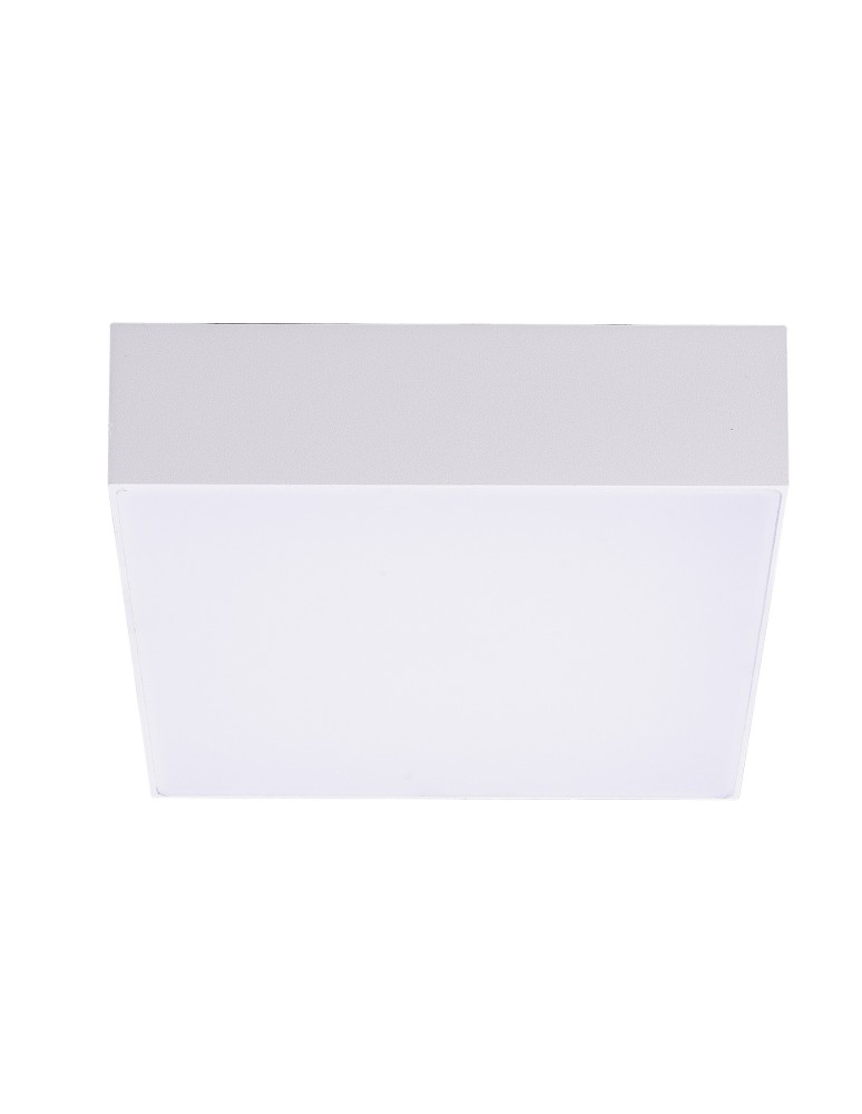 Azzardo CASPER SQUARE 3000K WH Lampa Sufitowa IP54 Biały AZ4500
