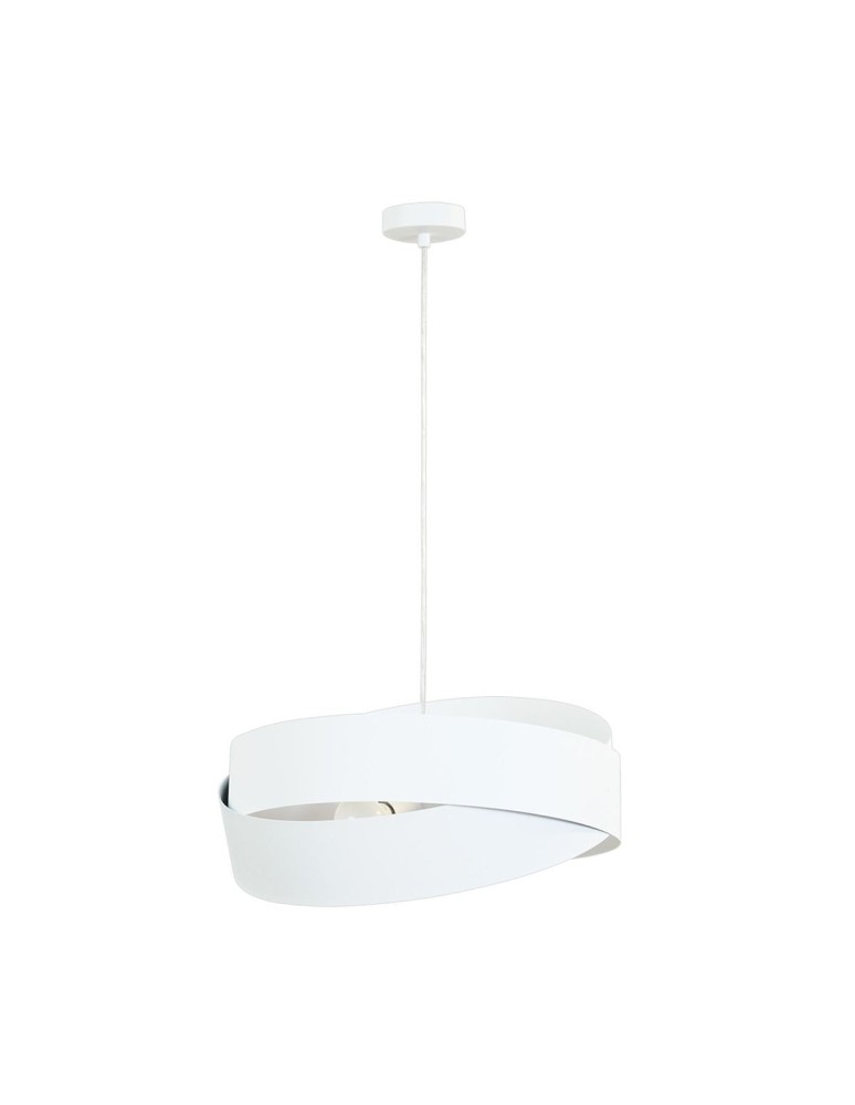 Lampy wiszące nowoczesne - Zuma Line Lampa wisząca TORNADO II 50 cm biała/white 1141 - produkt kolory-swiatla.pl 1
