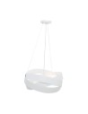 Zuma Line Lampa wisząca TORNADO 50 cm biała/white 1117