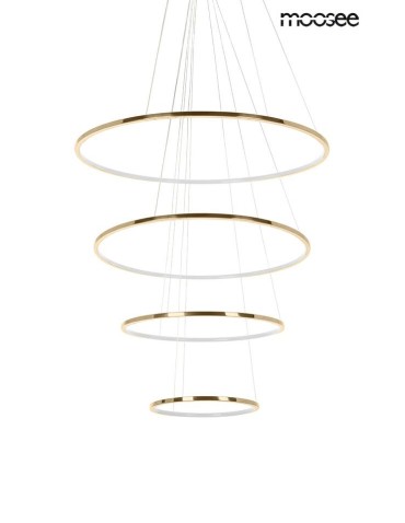 MOOSEE lampa wisząca RING SLIM M złota (MSE1501100162)
