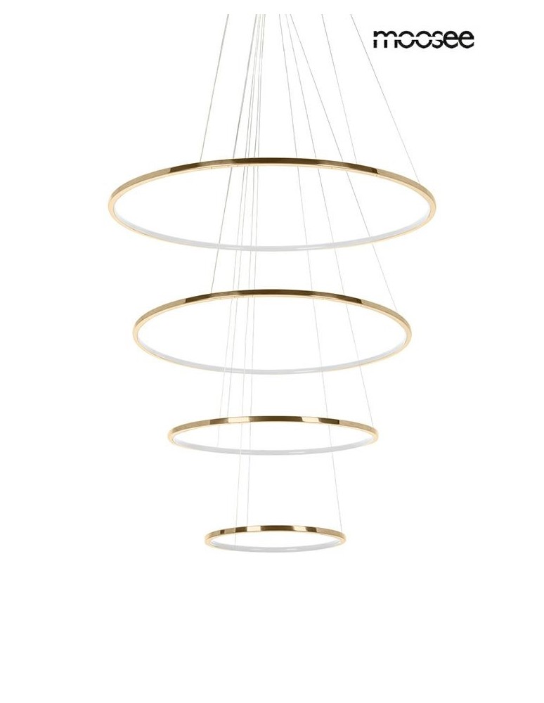 MOOSEE lampa wisząca RING SLIM M złota (MSE1501100162) MOOSEE lampa wisząca RING SLIM M złota (MSE1501100162)
