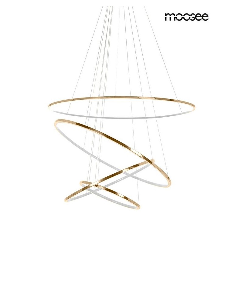 MOOSEE lampa wisząca RING SLIM M złota (MSE1501100162) MOOSEE lampa wisząca RING SLIM M złota (MSE1501100162)