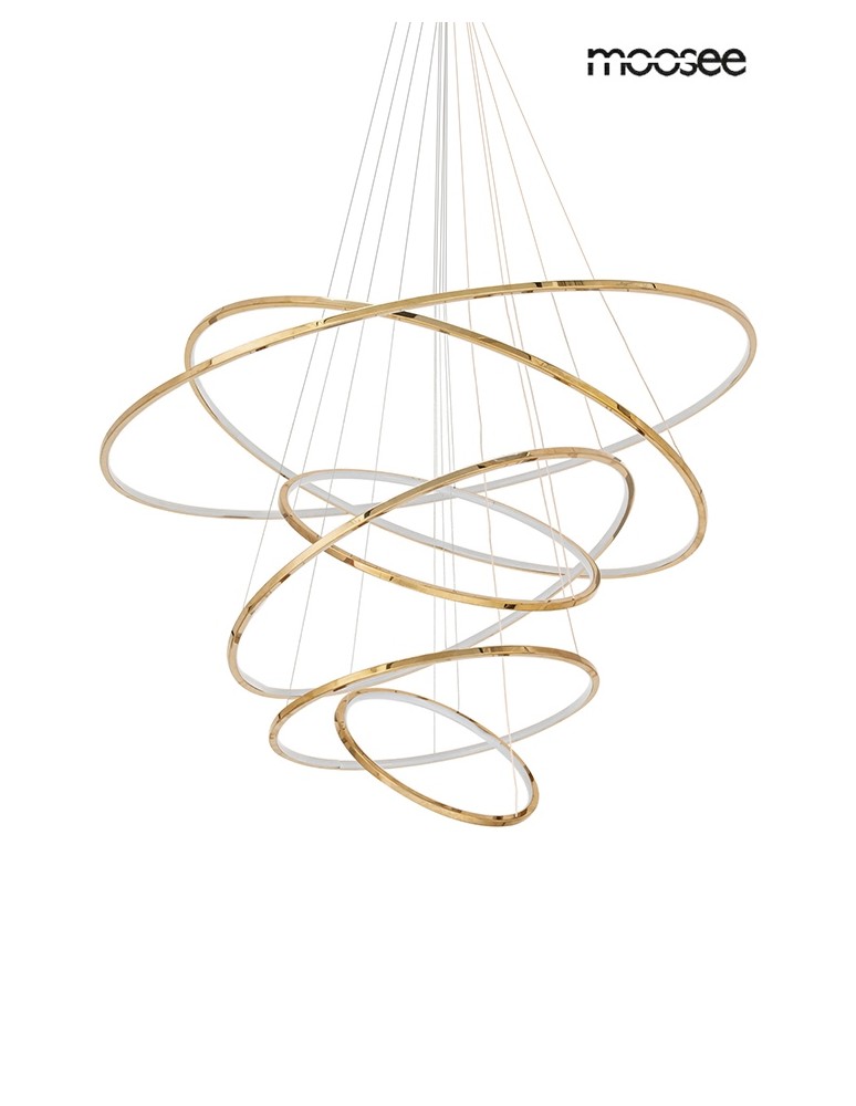 MOOSEE lampa wisząca RING SLIM XL złota (MSE1501100164) MOOSEE lampa wisząca RING SLIM XL złota (MSE1501100164)