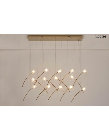 MOOSEE lampa wisząca TULIPPE 14 LINE  złota (MSE1501100169) - produkt 2